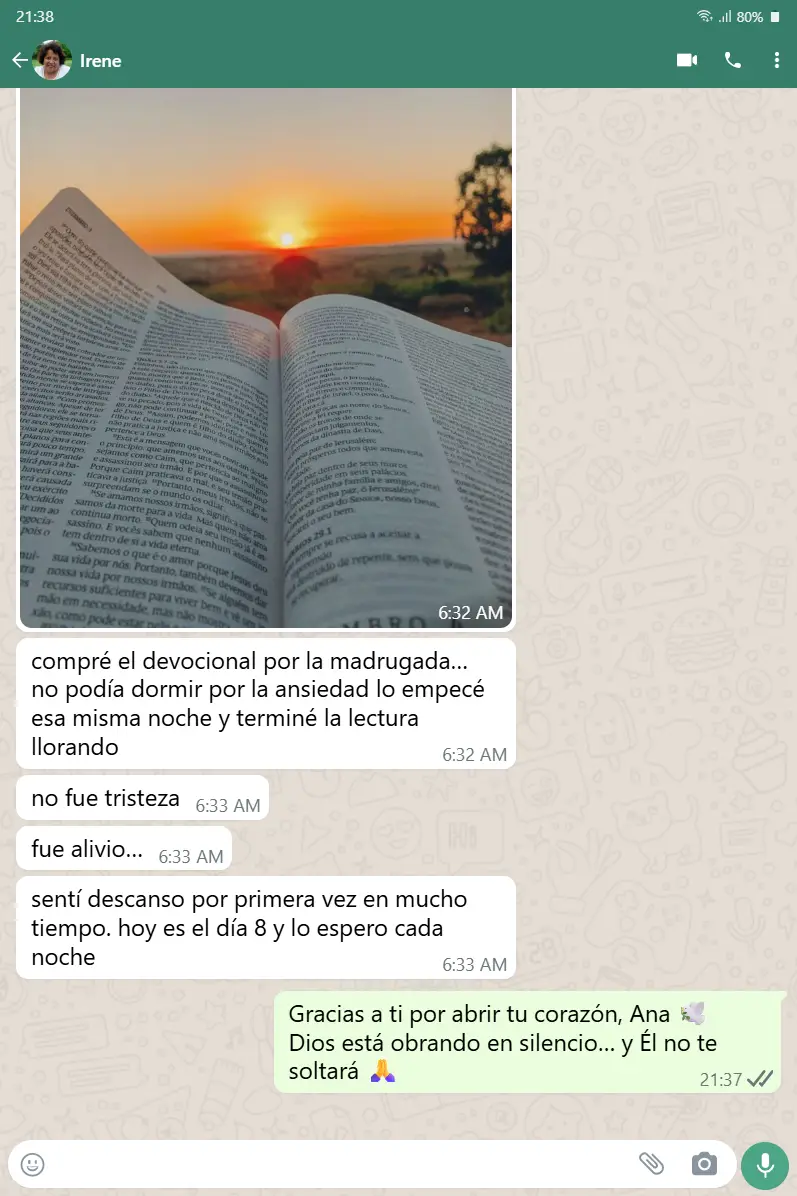 Testimonio de clienta 1